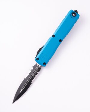 ULTRATECH GEN IV D/E CZARNY CZĘŚCIOWO ZĄBKOWANY NIEBIESKI (11224-2BL)