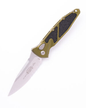 SOCOM Elite Auto S/E Stonewash Częściowo ząbkowany OD Zielony (160A-11OD)