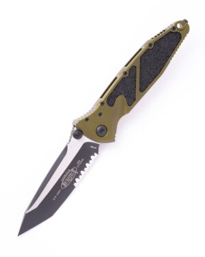 SOCOM Elite Manual Tanto Black Partially Serrated OD Green (161-2OD)