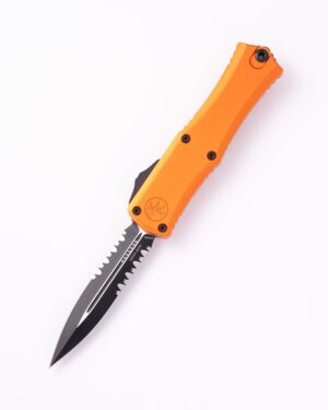 Hera® II Mini D/E Tactical częściowo ząbkowany pomarańczowy (1702M-2OR)